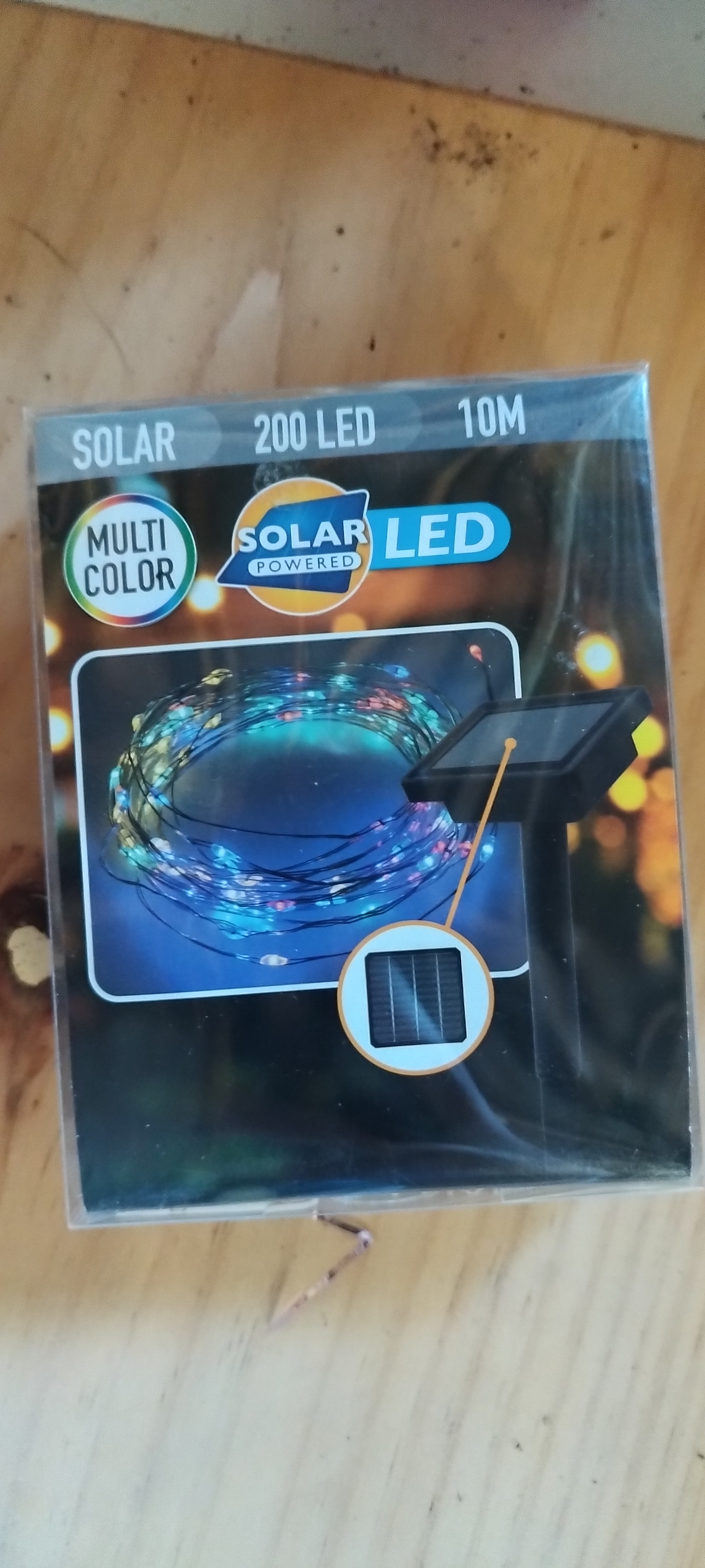 Guirlande solaire 10m