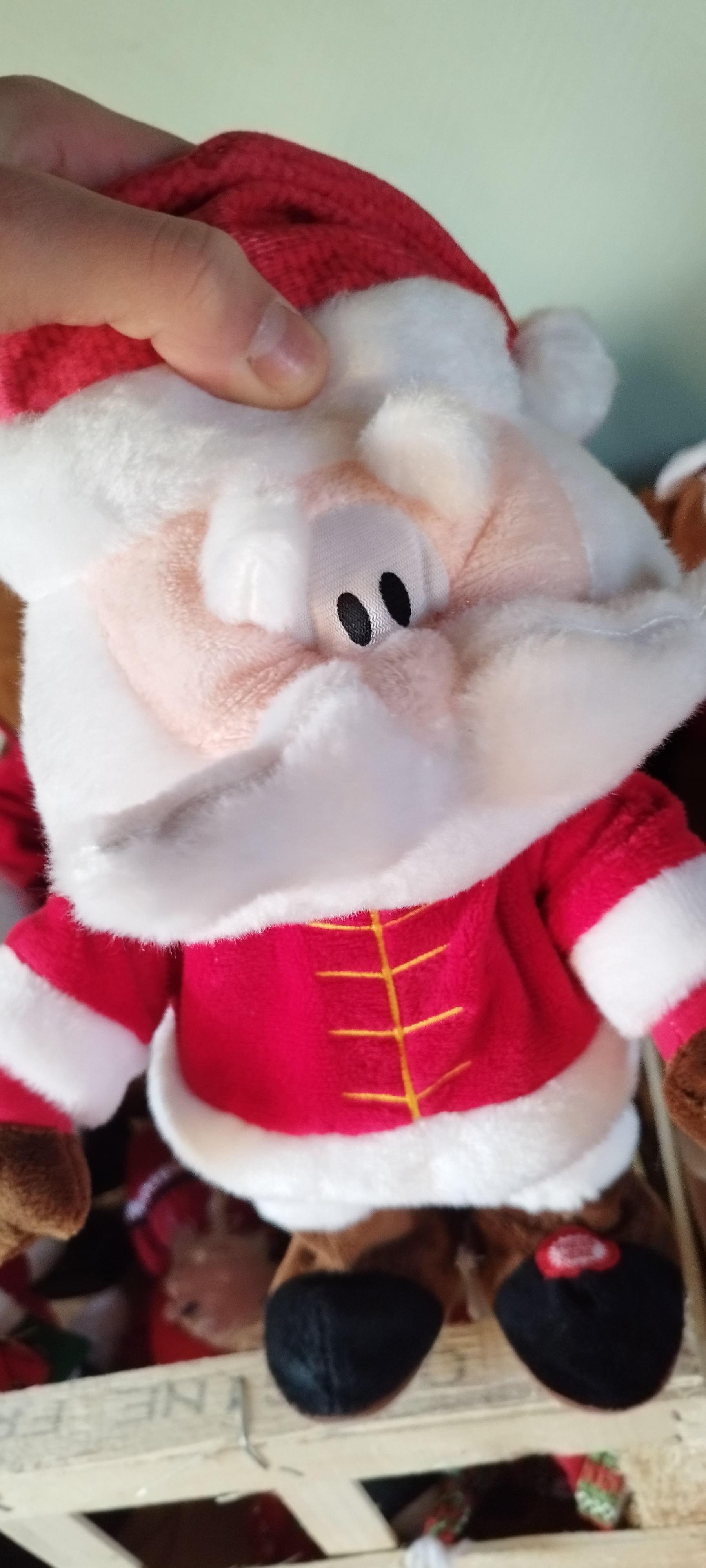 Père Noël dansant
