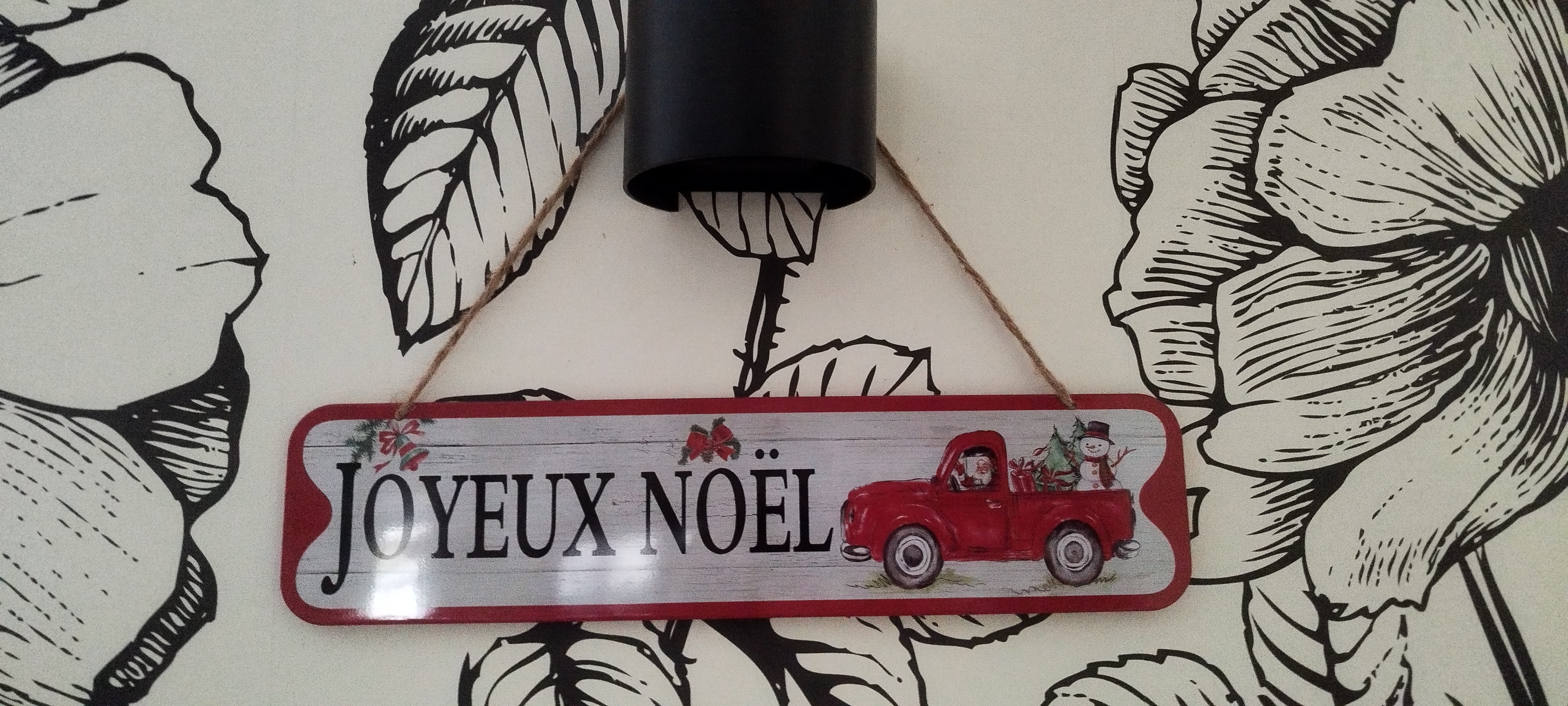 Pancarte joyeux Noël