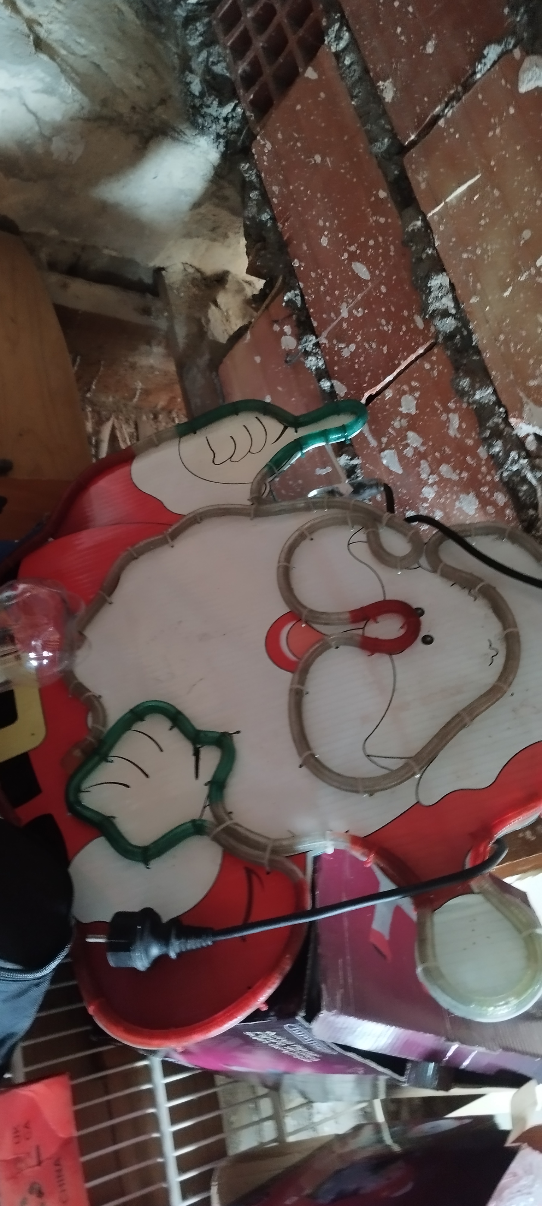 Père noel extérieur