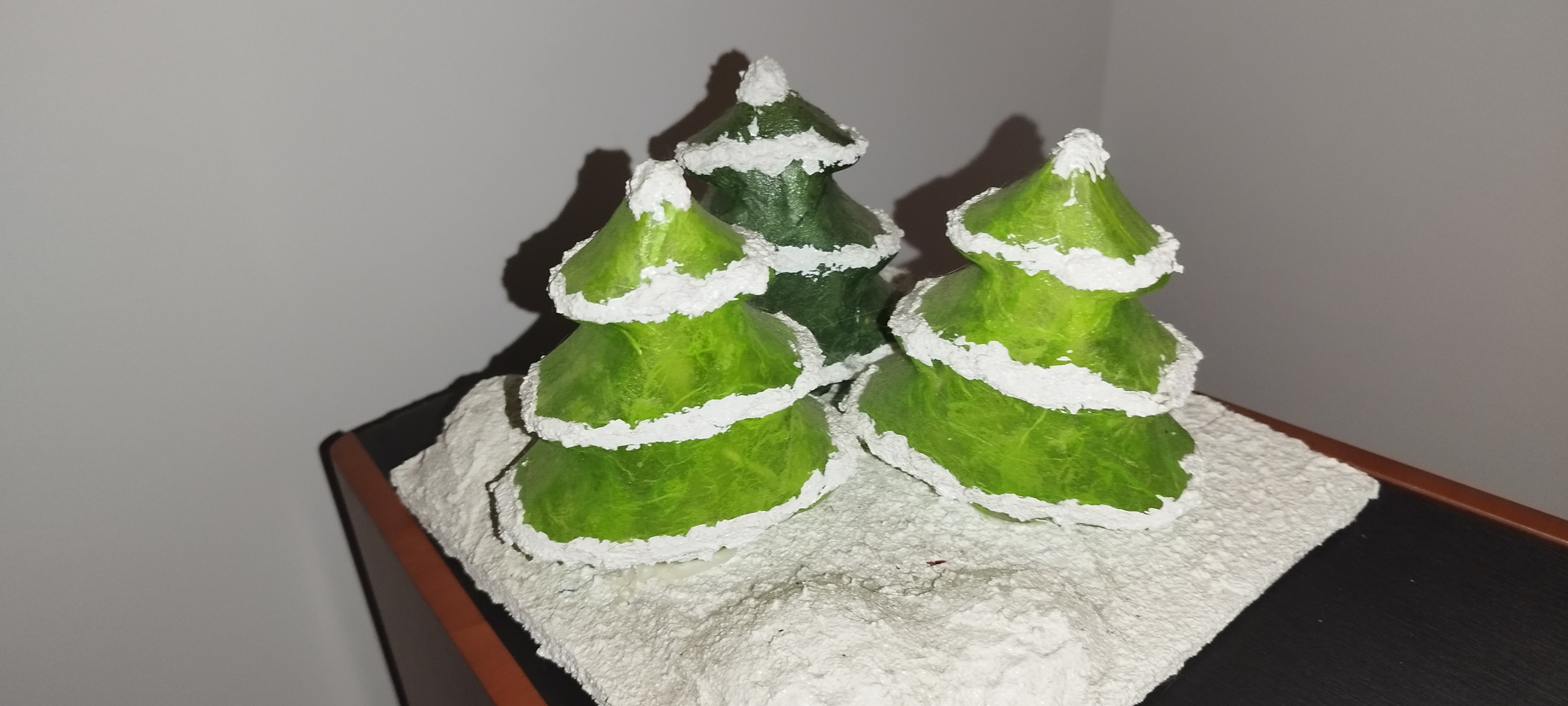 Décoration lumineuse sapin