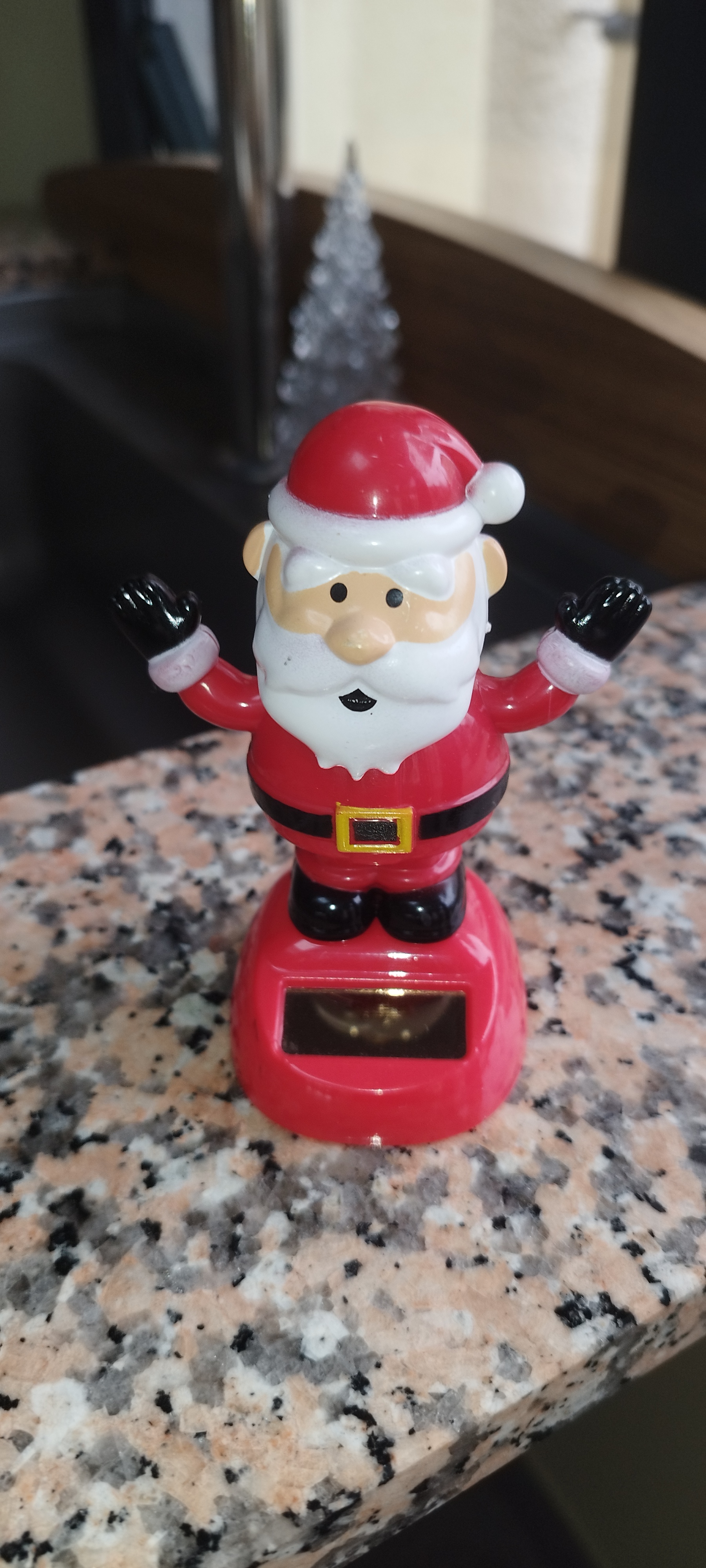 Mini Père Noël solaire