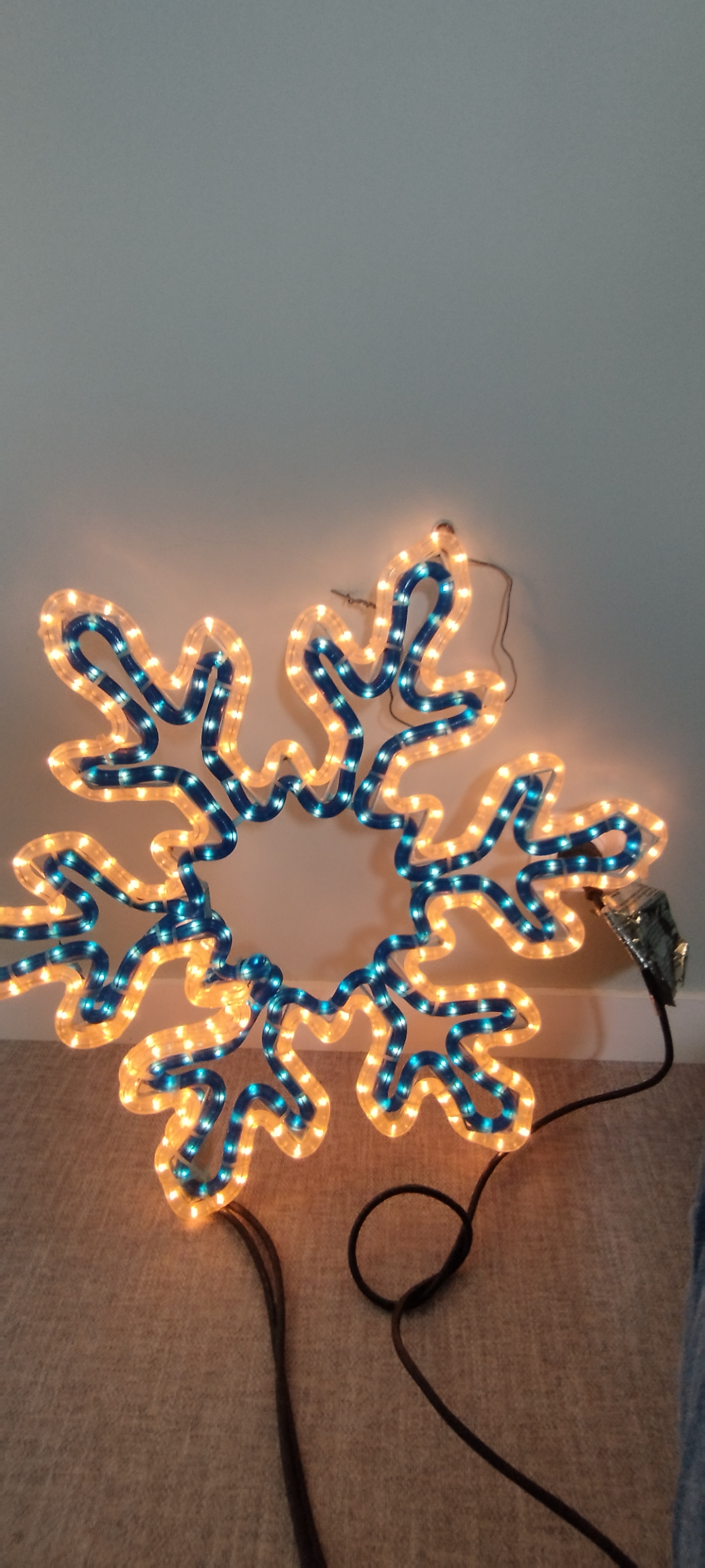 Grande étoile lumineuse